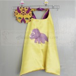 Triceratops Cape with mask for Girl
